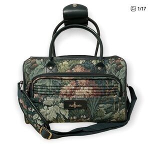 Vintage Atlantic Floral carry on luggage
